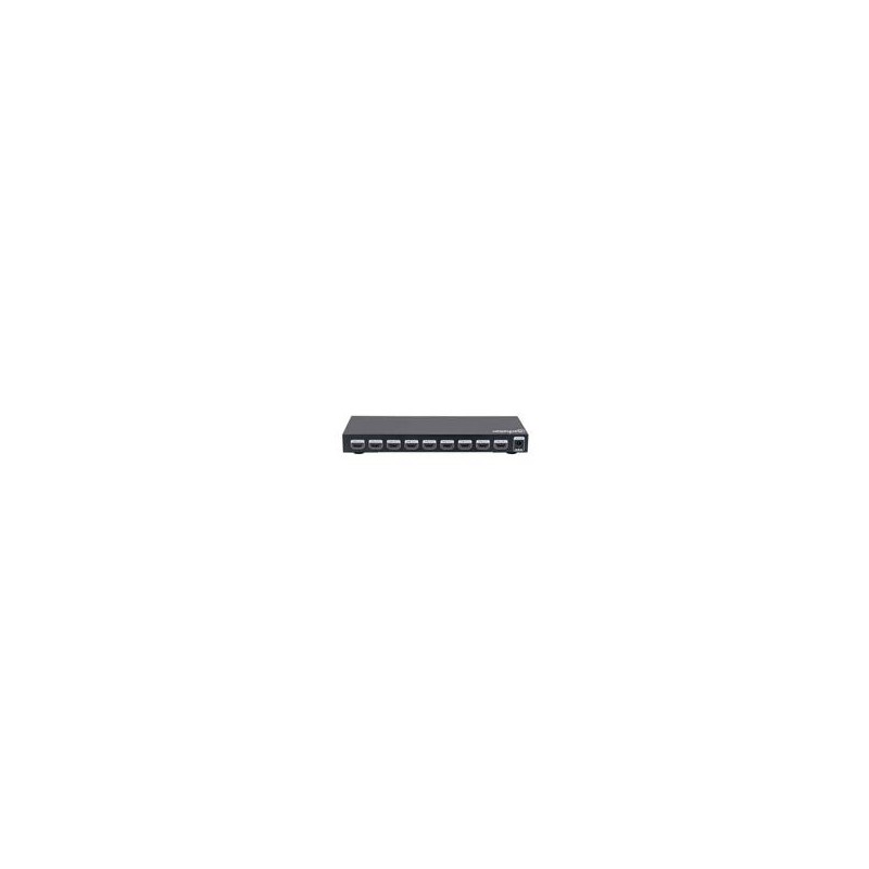 VIDEO SPLITTER,MANHATTAN,207560, HDMI 4K@30HZ, 1 IN:8 OUT MANHATTAN 207560