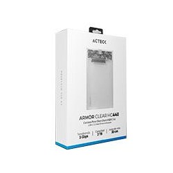 CARCASA CASE ENCLOSURE PARA DISCO DURO ACTECK ARMOR CLEAR HC440  /  SSD 2.5  /  CONEXION USB C  /  SATA  /  TRANSPARENTE  /  AC-