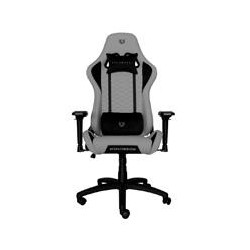 SILLA GAMER BALAM RUSH THUNDER RUSH V2 GRAY EDITION  /  TELA   /  REPOSABRAZOS 4D  /  PISTON CLASE 4  /  INCLINACION DE 90 A 180