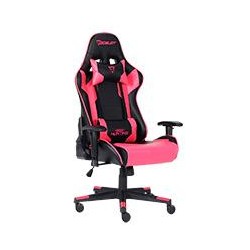 SILLA OCELOT GAMING OGS-03  /  VINIPIEL  /  BASE NYLON AJUSTABLE  /  DESCANSABRAZOS 2D  /  PISTON CLASE 4  /  RECLINABLE 90-155 