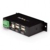 ADAPTADOR CONCENTRADOR HUB USB 2.0 DE 4 PUERTOS REFORZADO INDUSTRIAL CON ALIMENTACION - STARTECH.COM MOD. ST4200USBM STARTECH.CO