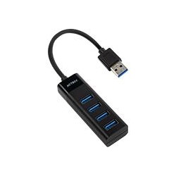 HUB ACTECK PORT X 3 DH425  /  USB A  /  4 PUERTOS USB 3.0  /  30 CM  /  NEGRO  /  AC-934664 ACTECK AC-934664