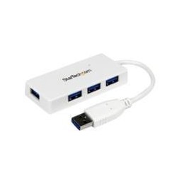 HUB USB 3.0 DE 4 PUERTOS - ADAPTADOR CONCENTRADOR HUB USB 3.0 SUPER SPEED 4 PUERTOS SALIDAS PORTATIL PARA LAPTOP COMPUTADORA - B