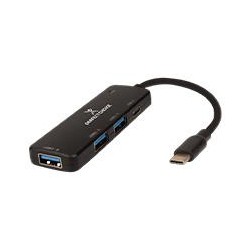 HUB USB TIPO C - 3 PUERTOS USB-A 1 PUERTO USB-C PERFECT CHOICE PERFECT CHOICE PC-171652