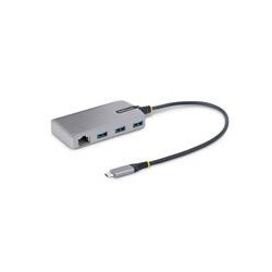 HUB USB-C DE 3 PUERTOS USB-A - USB 3.0 5GBPS - ALIMENTADO POR EL BUS - CONCENTRADOR USB-C DE 3 PUERTOS USB-A - ETHERNET - STARTE
