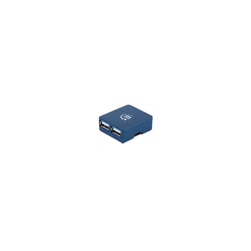 HUB USB,MANHATTAN,160605, V2.0 4 PTOS MICRO MANHATTAN 160605