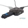 HUB USB,MANHATTAN,162272,4 PTOS NEGRO ECONOMICO MANHATTAN 162272