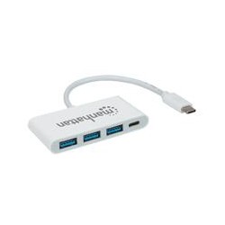 HUB USB,MANHATTAN,163552,-C  3 PTOS A + 1 PTO C MANHATTAN 163552