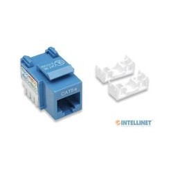 JACK ,INTELLINET,210546,CAT 5E DE IMPACTO KEYSTONE AZUL INTELLINET 210546
