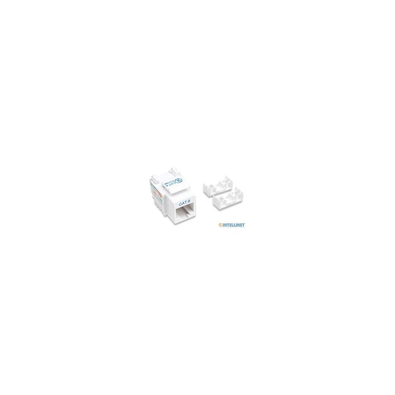 JACK,INTELLINET,210591, CAT 6  DE IMPACTO (KEYSTONE) BLANCO INTELLINET 210591