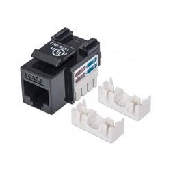 JACK,INTELLINET,210720, CAT 6  DE IMPACTO (KEYSTONE) NEGRO INTELLINET 210720