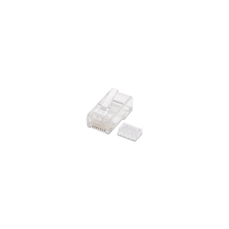 PLUG RJ45,INTELLINET,503006, CAT 6 UTP SOLIDO 100 PZAS INTELLINET 503006