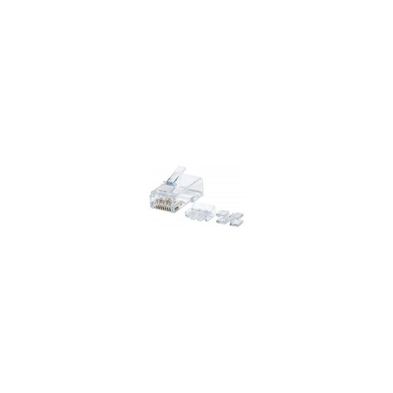 PLUG RJ45,INTELLINET,790550, CAT 6A UTP SOLIDO PRO 80 PZAS INTELLINET 790550