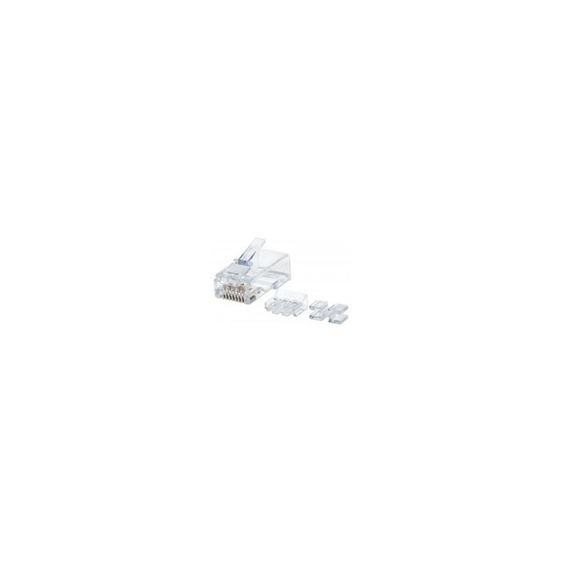 PLUG RJ45,INTELLINET,790673, CAT 6A UTP MULTIFILAR PRO 80 PZAS INTELLINET 790673