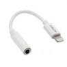ADAPTADOR ACTECK SHIFT PLUS  AL405  /  LIGHTNING A AUX 3.5 MM  /  11 CM  /  BLANCO  /  AC-934848 ACTECK AC-934848