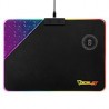OCELOT MOUSE PAD RIGIDO TIPO RGB, CARGA INALAMBRICA PARA SMARTPHONES, CONEXIN MEDIANTE USB PLUG AND PLAY OCELOT GAMING OMPR01