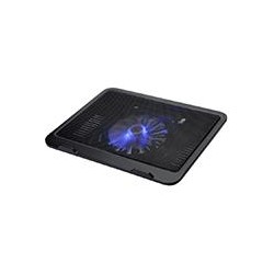 BASE ENFRIADORA GHIA  /  PARA LAPTOP  /  CON VENTILADOR Y LUZ LED  /  USB GHIA GAC-227