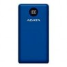 BATERIA DE RESPALDO ADATA POWER BANK P20000QCD 20000MAH / 2 USB A /  1 USB C / INDICADOR DE CARGA DIGITAL COLOR AZUL (AP20000QCD