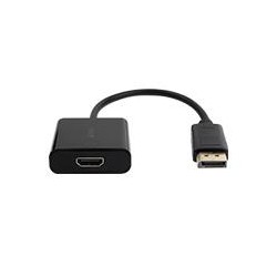ADAPTADOR ACTECK SHIFT PLUS AH435  /  DISPLAYPORT A HDMI  /  4K  /  20 CM  /  NEGRO  /  AC-934763 ACTECK AC-934763