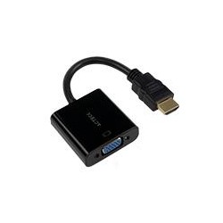 ADAPTADOR ACTECK SHIFT PLUS AV400  /  HDMI A VGA  /  20 CM  /  4K  /  NEGRO  /  AC-934756 ACTECK AC-934756