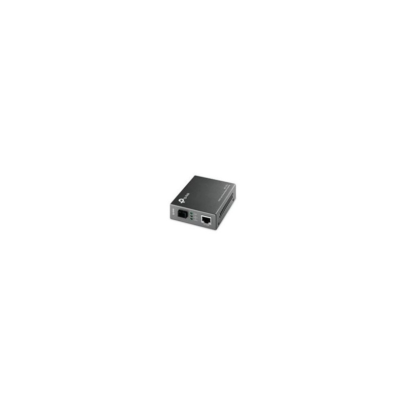 CONVERTIDOR DE MEDIOS | TP-LINK |  MC112CS | MONO MODO WDM CONECTOR DE FIBRA SC A RJ45 10 / 100MBPS DUPLEX TP LINK MC112CS