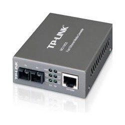 CONVERTIDOR DE MEDIOS TP-LINK MC110CS MONO MODO CONECTOR DE FIBRA SC A RJ45 10 / 100MBPS DUPLEX TOTAL HASTA 20 TP LINK MC110CS