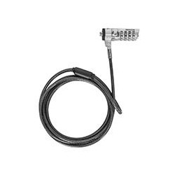 CANDADO DE SEGURIDAD TARGUS ASP61LA T-LOCK RESETTABLE COMBO CABLE LOCK COLOR NEGRO TARGUS ASP61LA