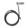 CANDADO DE SEGURIDAD TARGUS ASP61LA T-LOCK RESETTABLE COMBO CABLE LOCK COLOR NEGRO TARGUS ASP61LA