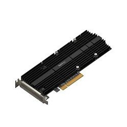 TARJETA ADAPTADORA SYNOLOGY DE SSD M.2 DOBLE RANURA PARA ACELERACIN DE CACH /  INTERFAZ PCIE NVME  / FACTOR DE M.2 22110  / M.2 