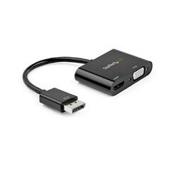 ADAPTADOR DE VIDEO DISPLAYPORT A HDMI VGA - DONGLE CONVERTIDOR DISPLAYPORT 1.2 HBR2 A HDMI 2.0 O VGA 1080P - STARTECH.COM MOD. D