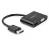 ADAPTADOR DE VIDEO DISPLAYPORT A HDMI VGA - DONGLE CONVERTIDOR DISPLAYPORT 1.2 HBR2 A HDMI 2.0 O VGA 1080P - STARTECH.COM MOD. D