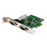 TARJETA PCI EXPRESS SERIAL DE 2 PUERTOS DB9 RS232 CON UART 16C1050 - ADAPTADOR INTERNO SERIAL PCI-E - STARTECH.COM MOD. PEX2S105