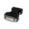 ADAPTADOR DE VIDEO DVI-I A VGA - DVI-I HEMBRA - HD15 MACHO - NEGRO - STARTECH.COM MOD. DVIVGAFMBK STARTECH.COM DVIVGAFMBK