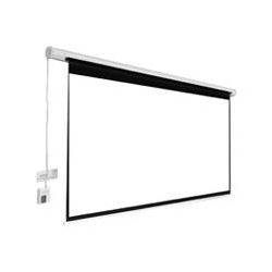 PANTALLA PROYECCION ELECTRICA MULTIMEDIA SCREEN MSE-154, 86 PULGADAS DIAGONAL, MEDIDA 154 CM X 154 CM, FORMATO 1:1, COLOR BLANCO