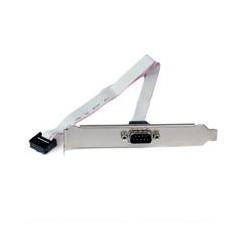 ADAPTADOR DE 40CM HEADER CABEZAL BRACKET SERIAL DB9 RS232 A IDC 10 PINES PARA TARJETA MADRE - STARTECH.COM MOD. PLATE9M16 STARTE