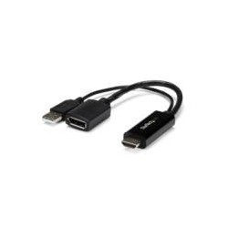 ADAPTADOR DE VIDEO HDMI A DISPLAYPORT - CONVERTIDOR 4K ALIMENTADO POR USB - STARTECH.COM MOD. HD2DP STARTECH.COM HD2DP