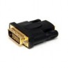 ADAPTADOR DE VIDEO HDMI A DVI - DVI-D MACHO - HDMI HEMBRA - CONVERTIDOR DE VIDEO - NEGRO - STARTECH.COM MOD. HDMIDVIFM STARTECH.
