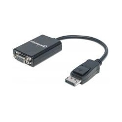 ADAPTADOR DISPLAYPORT,MANHATTAN,151962, M A VGA H 15CM MANHATTAN 151962