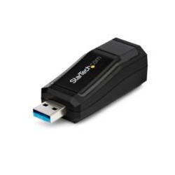 ADAPTADOR TARJETA DE RED EXTERNA NIC USB 3.0 A 1GBPS GIGABIT ETHERNET 1 PUERTO - 1X RJ45 HEMBRA - 1X USBA - SIN DONGLE - STARTEC