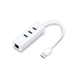 ADAPTADOR USB | TP-LINK | UE330 | 2 EN 1 CON HUB DE 3 PUERTOS USB 3.0 Y ADAPTADOR ETHERNET GIGABIT TP LINK UE330