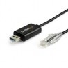 ADAPTADOR USB DE 1.8M PARA CONSOLA CISCO - 460KBPS - ADAPTADOR USB A RJ45 COMPATIBLE CON WINDOWS, MAC AND LINUX - M / M - STARTE