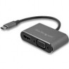 ADAPTADOR USB-C A VGA Y HDMI - 2EN1 - 4K 30HZ - GRIS ESPACIAL - ADAPTADOR DE VIDEO EXTERNO USB TIPO C - STARTECH.COM MOD. CDP2HD