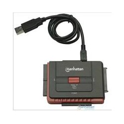 ADAPTADOR USB,MANHATTAN,179195, 2.0 A HDD IDE40 / SATA OTB MANHATTAN 179195