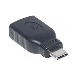ADAPTADOR USB,MANHATTAN,354646,-C V3.1, CM-AH NEGRO MANHATTAN 354646