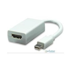 ADAPTADOR,MANHATTAN,322461, DISPLAYPORT MINI M A HDMI H 1080P MANHATTAN 322461