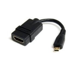 CABLE ADAPTADOR DE 12CM HDMI DE ALTA VELOCIDAD A MICRO HDMI - H A M - STARTECH.COM MOD. HDADFM5IN STARTECH.COM HDADFM5IN