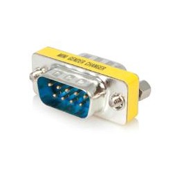 CAMBIADOR DE GENERO DB9 SERIAL SLIMLINE - M / M - STARTECH.COM MOD. GC9SM STARTECH.COM GC9SM
