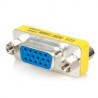 CAMBIADOR DELGADO DE GENERO VGA HD15 HEMBRA A HEMBRA - ACOPLADOR - STARTECH.COM MOD. GC15HSF STARTECH.COM GC15HSF