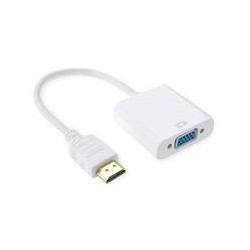 CONVERTIDOR BROBOTIX HDMI MACHO A VGA HEMBRA, BLANCO BROBOTIX 110910