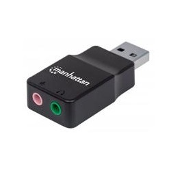 CONVERTIDOR USB,MANHATTAN,152754, 2.0 A TARJETA SONIDO 2.1 MANHATTAN 152754